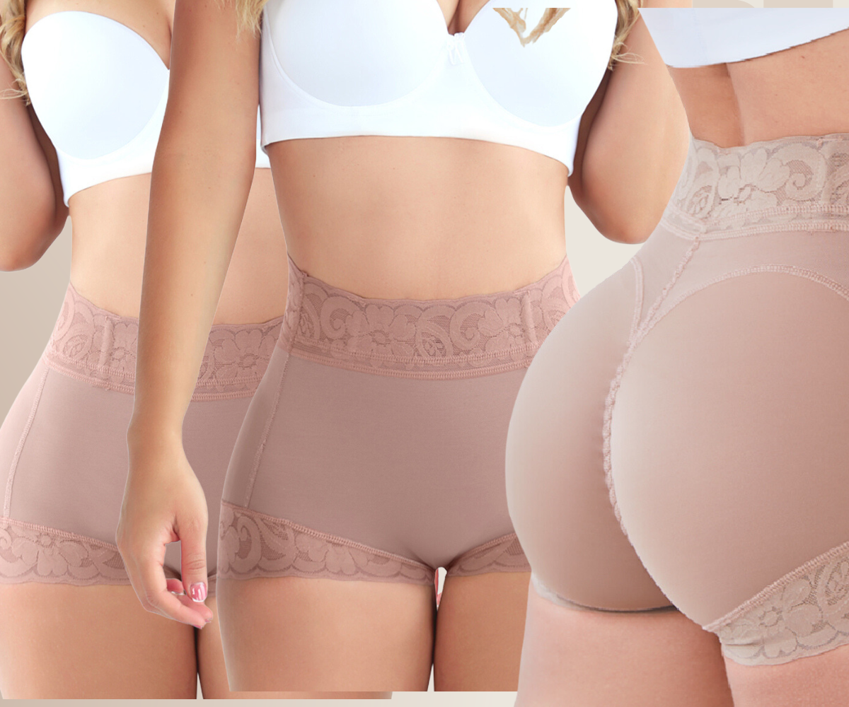 (Compre 1 Leve 3) -Calcinha Delicatta Levanta Bumbum