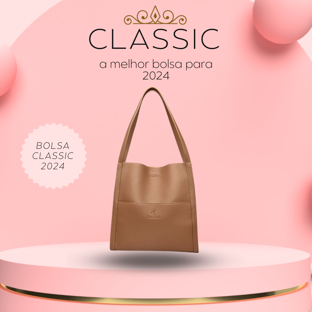 Classic Charme Beauty - Bolsa Ombro 2024 + Brinde ( Pré Black Friday 67% OFF )